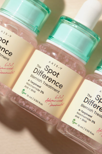 Spot The Difference Blemish Treatment